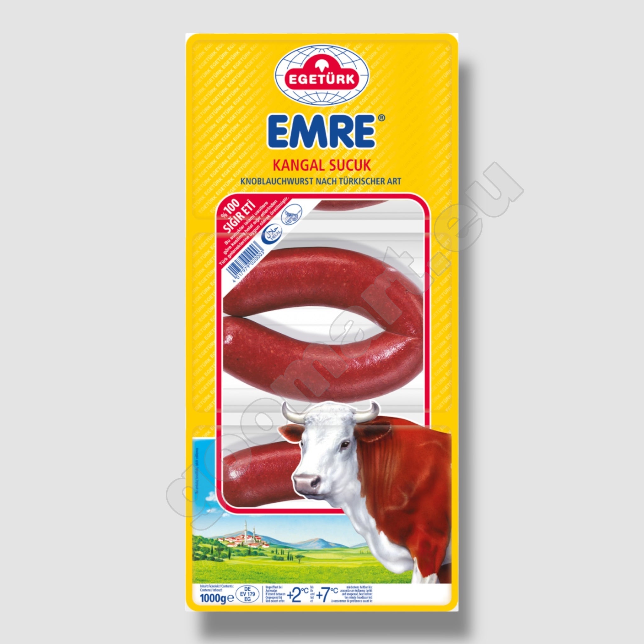 Egetürk Kangal Knoblauchwurst 1kg - Goomart