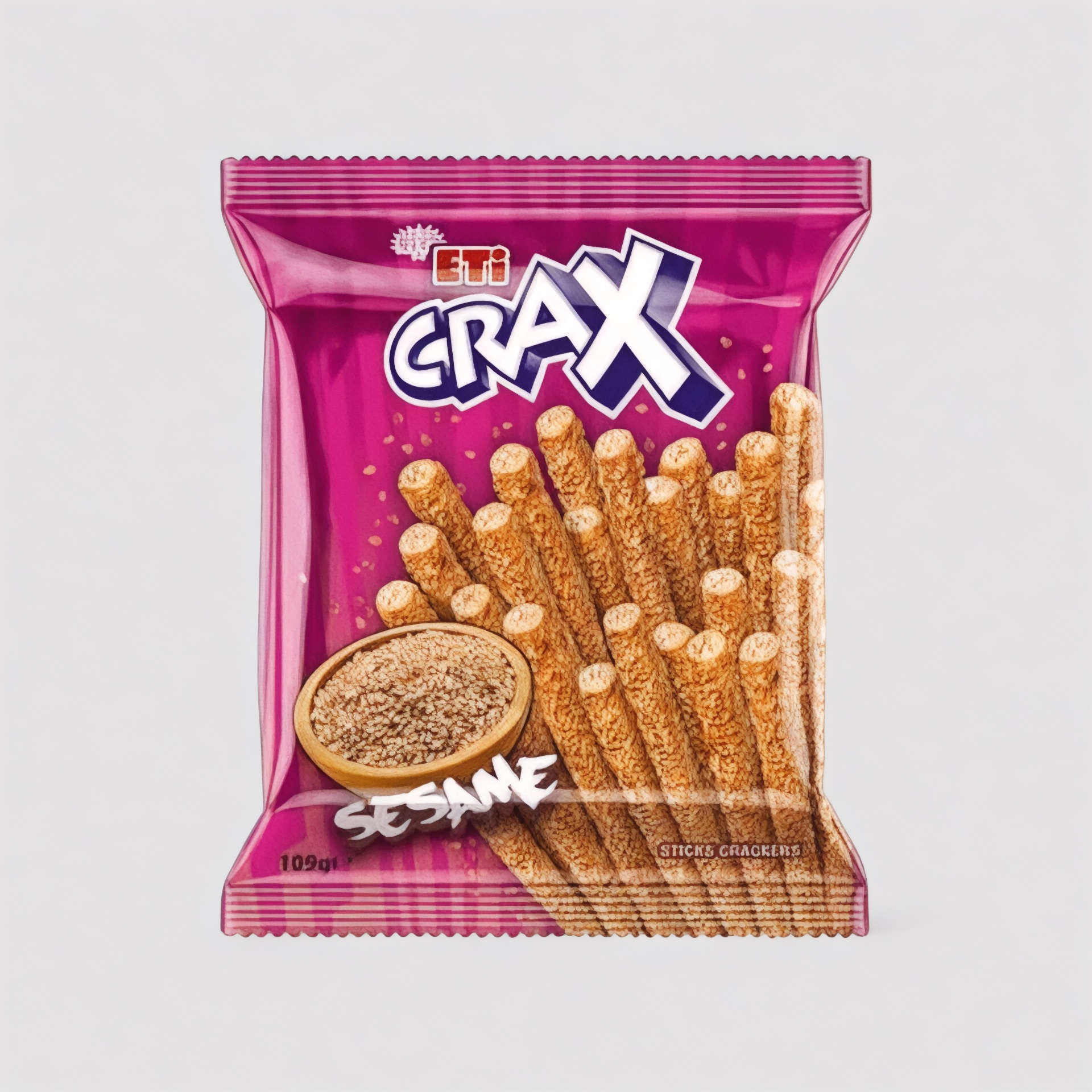 Eti Crax Gong Sesam Cracker-Sticks 110g - Goomart