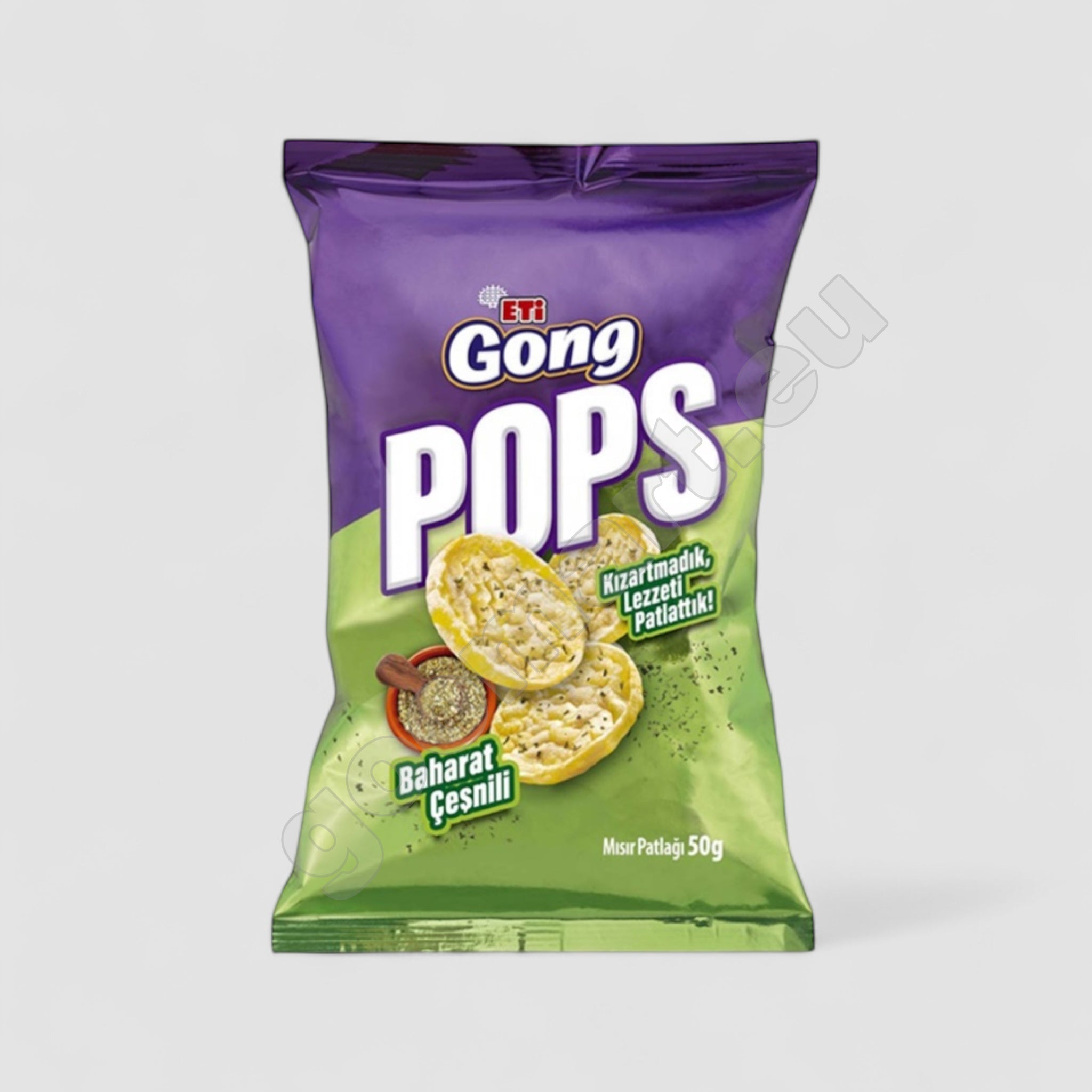 Eti Gong Pops Reiswaffeln Gewürzt 50g - Goomart