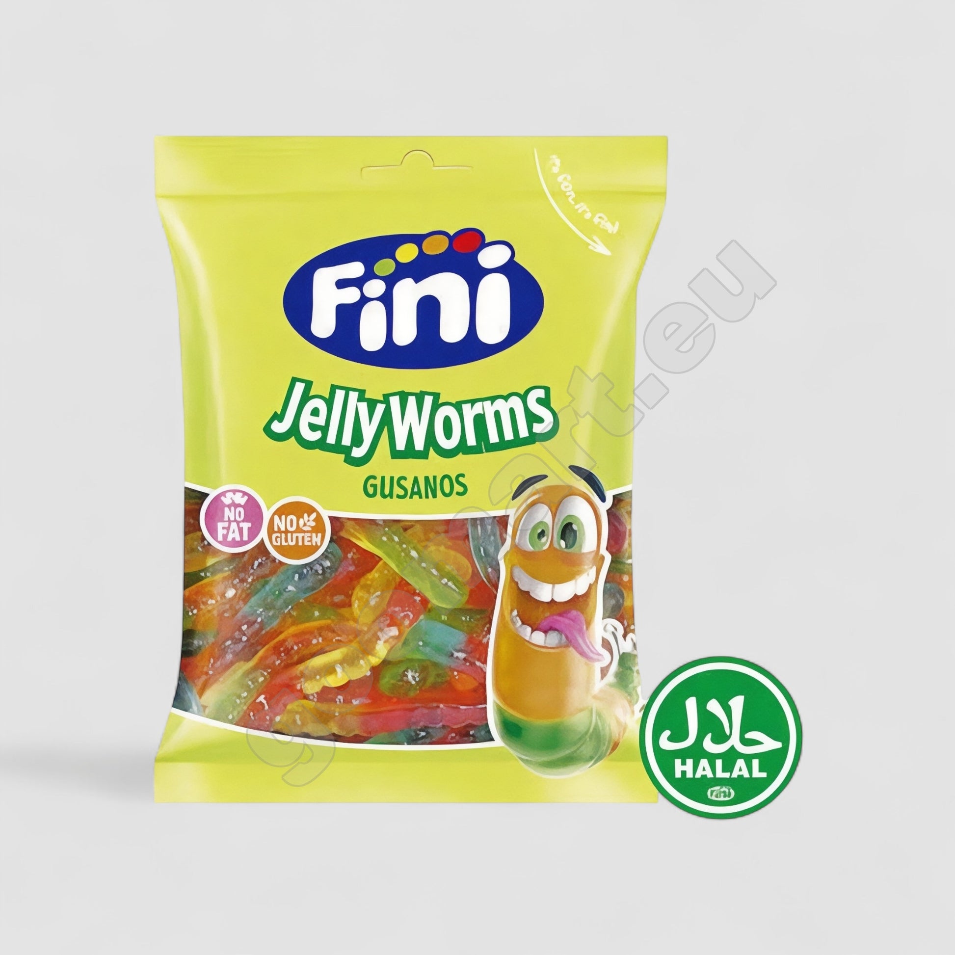 Fini Jelly Worms Fruchtgummi 75g - Goomart