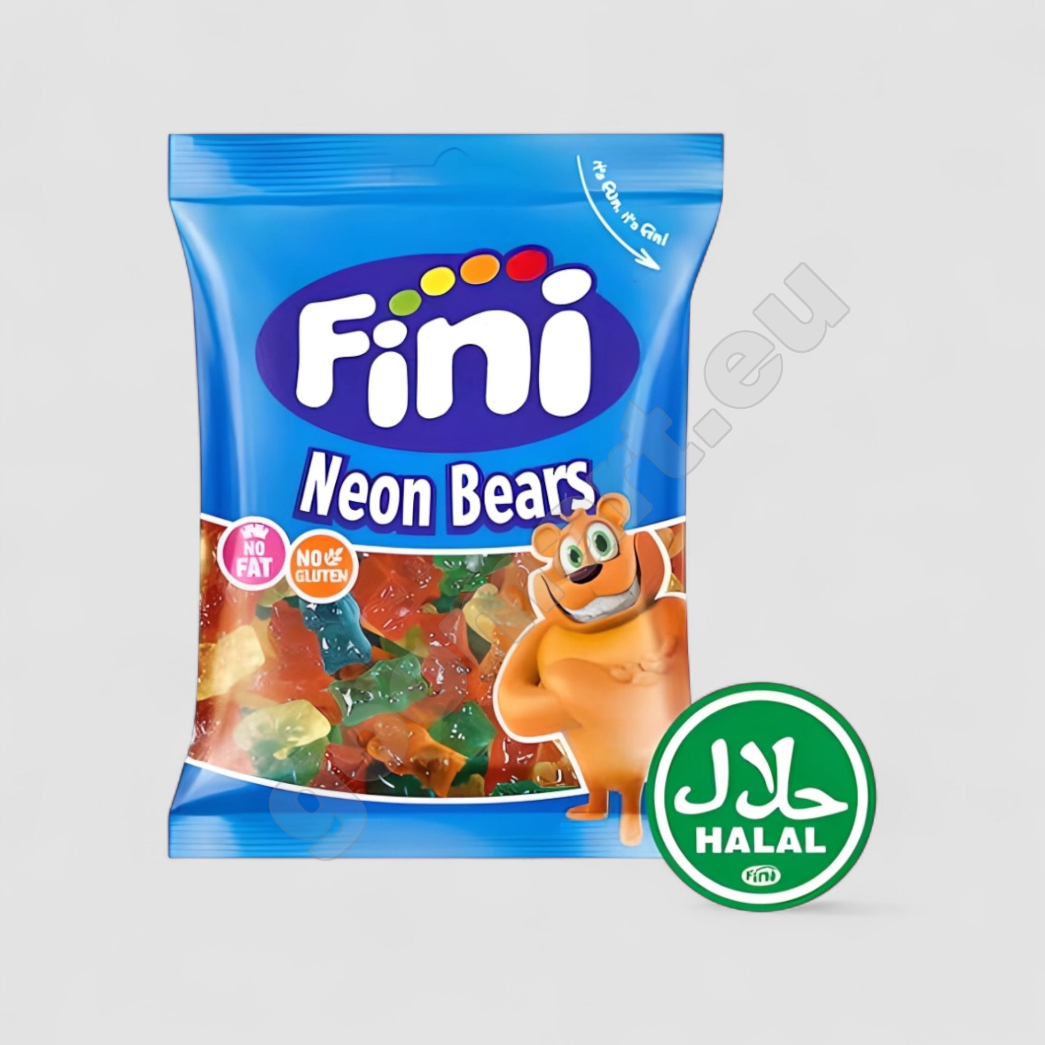 Fini Neon Bears Fruchtgummi 75g - Goomart