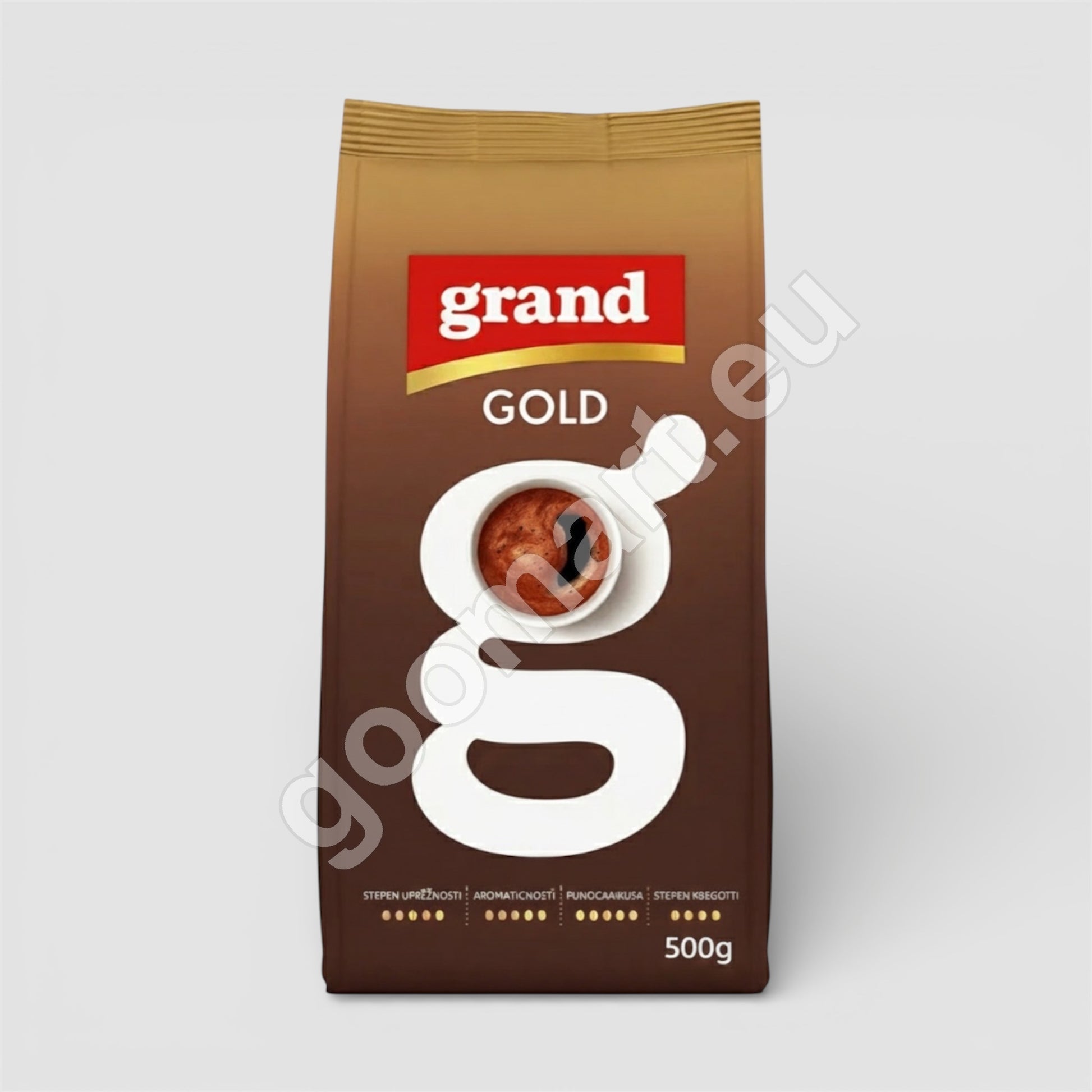 Grand Kaffee Gold Gemahlen  500g - Goomart