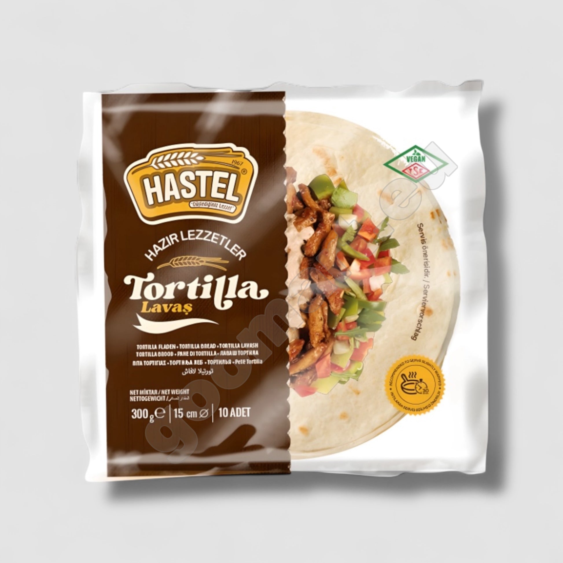 Hastel Tortilla Fladen 300g - Goomart
