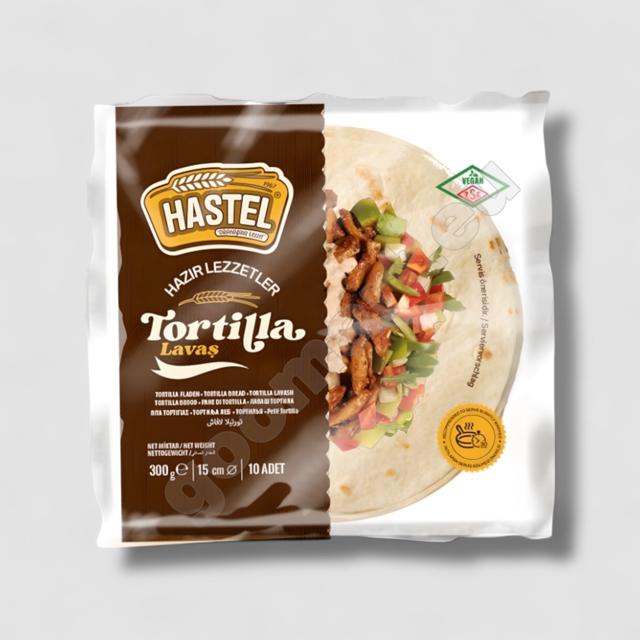 Hastel Tortilla Fladen 300g - Goomart