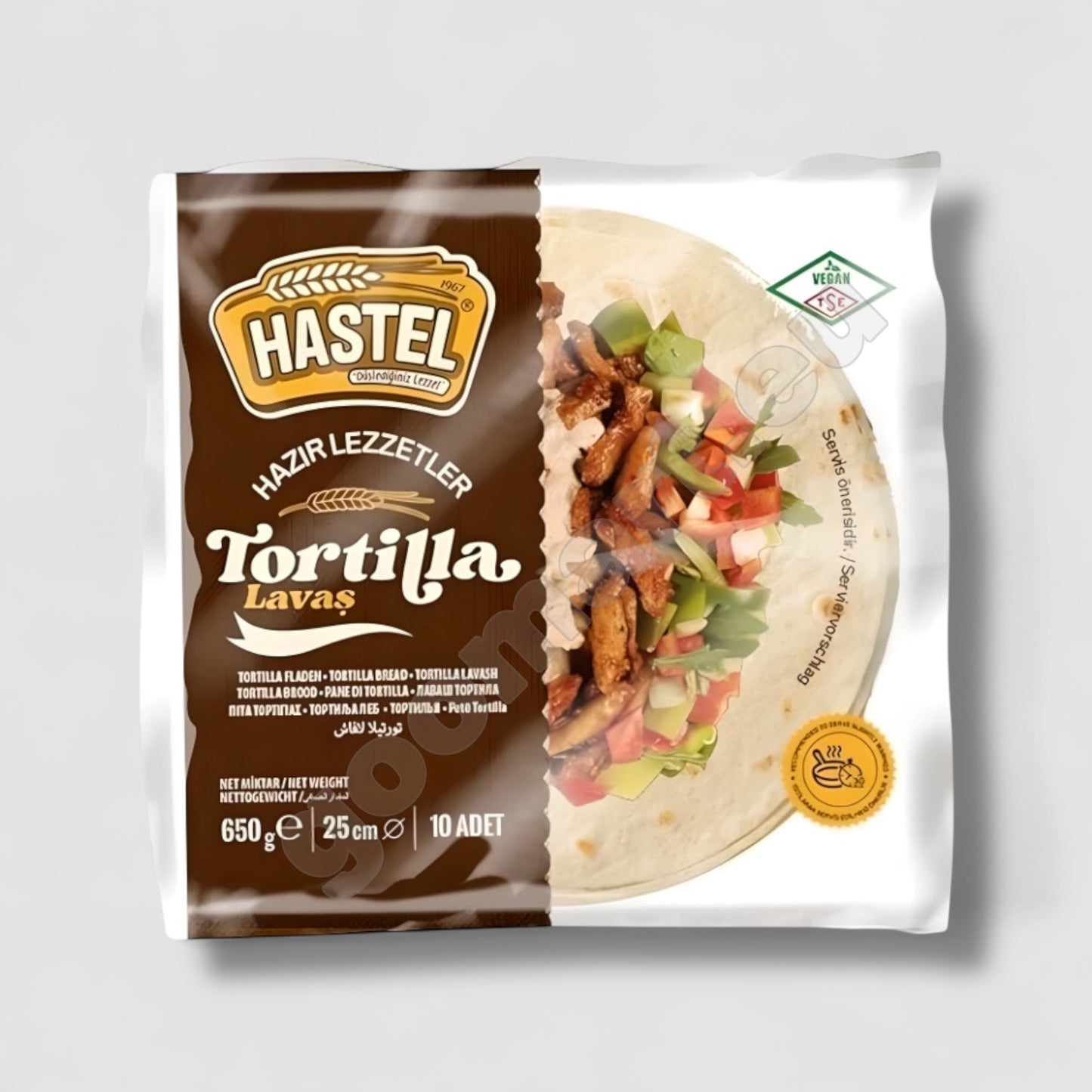 Hastel Tortilla Fladen 650g - Goomart