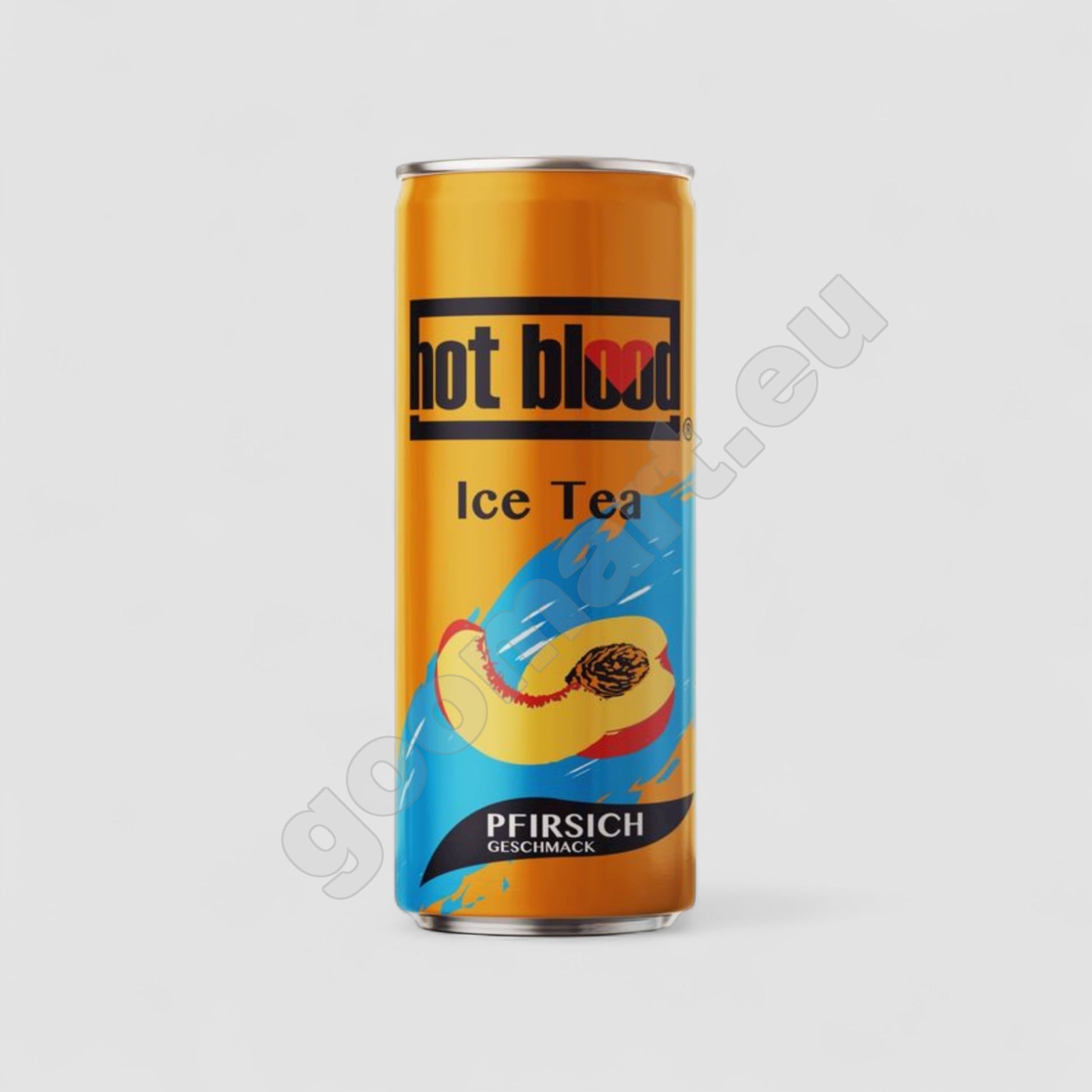 Hot Blood Eistee Pfirsich Geschmack 330ml - Goomart