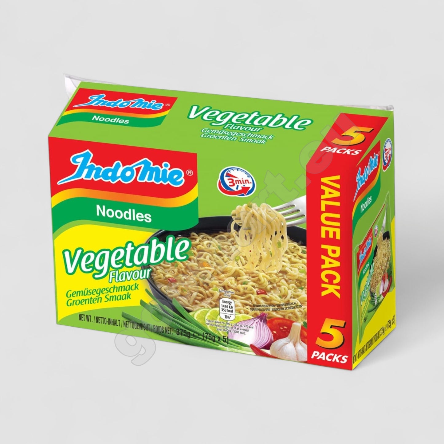 Indomie Instantnudeln Gemüse 5er Pack 350g - Goomart