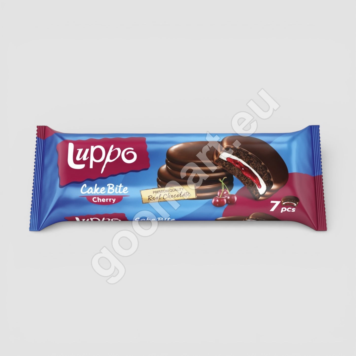 Luppo Cake Bite Cherry 182g - Goomart
