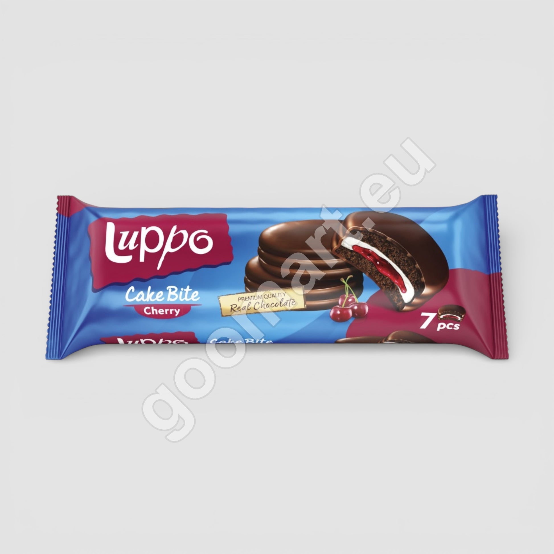 Luppo Cake Bite Cherry 182g - Goomart