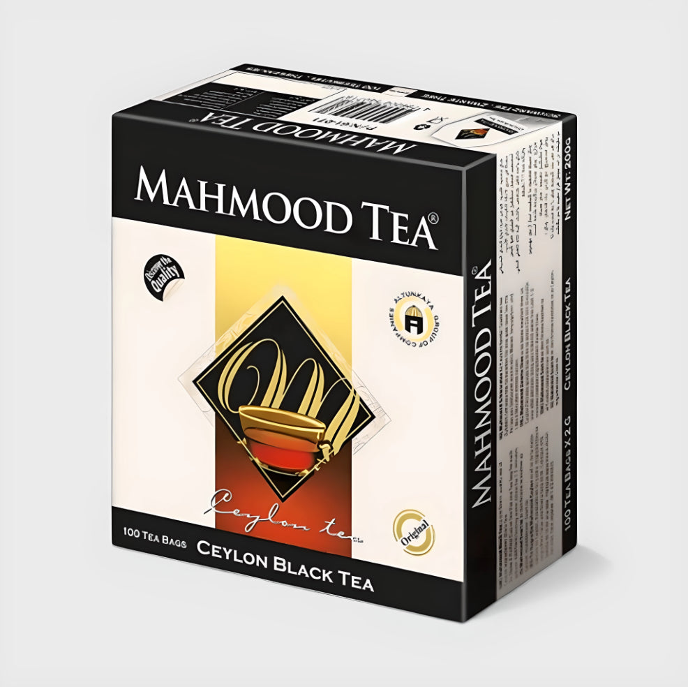 Mahmood Ceylon Schwarzteebeutel 100 Stück 200g - Goomart