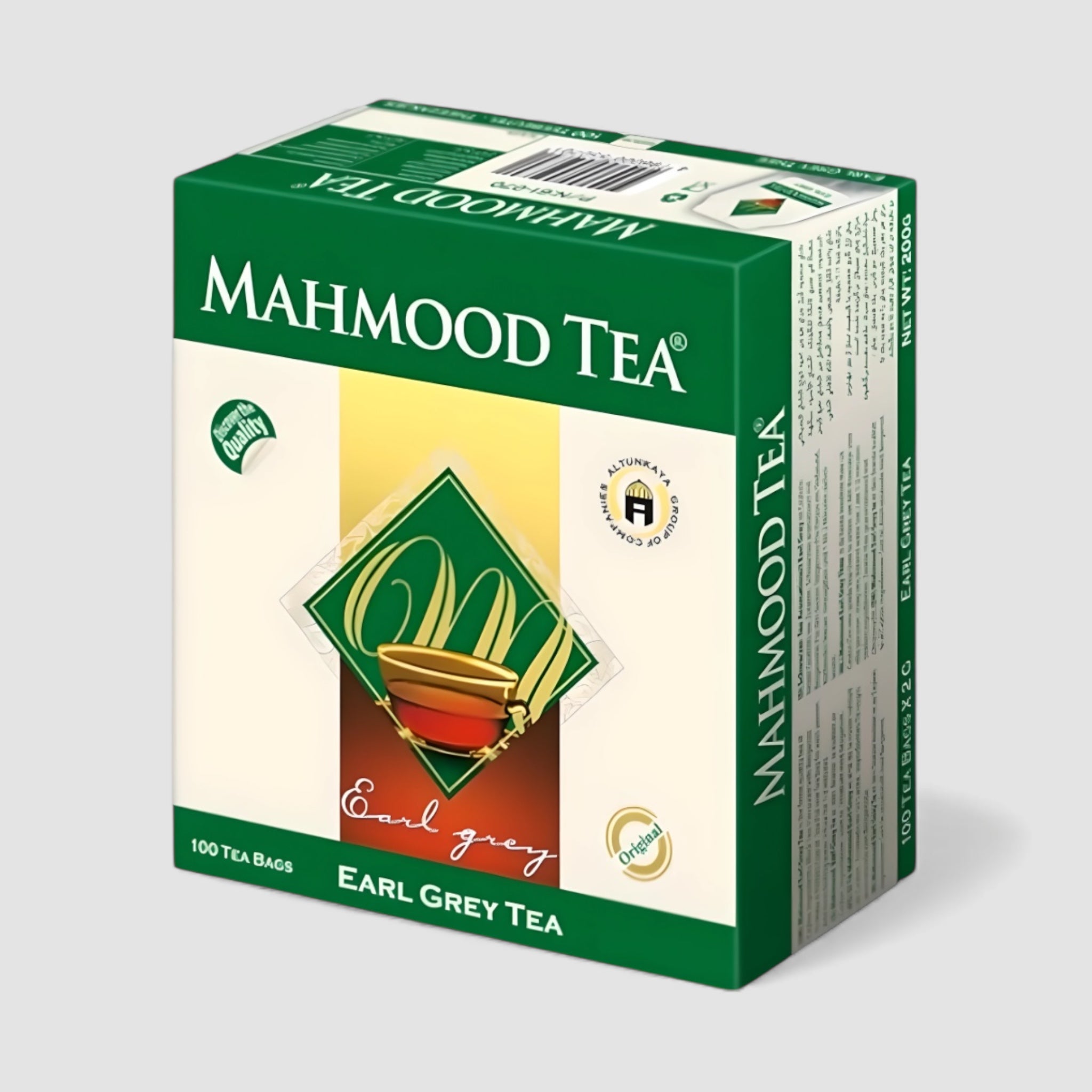 Mahmood Earl Grey Teebeutel 100 Stück 200g - Goomart