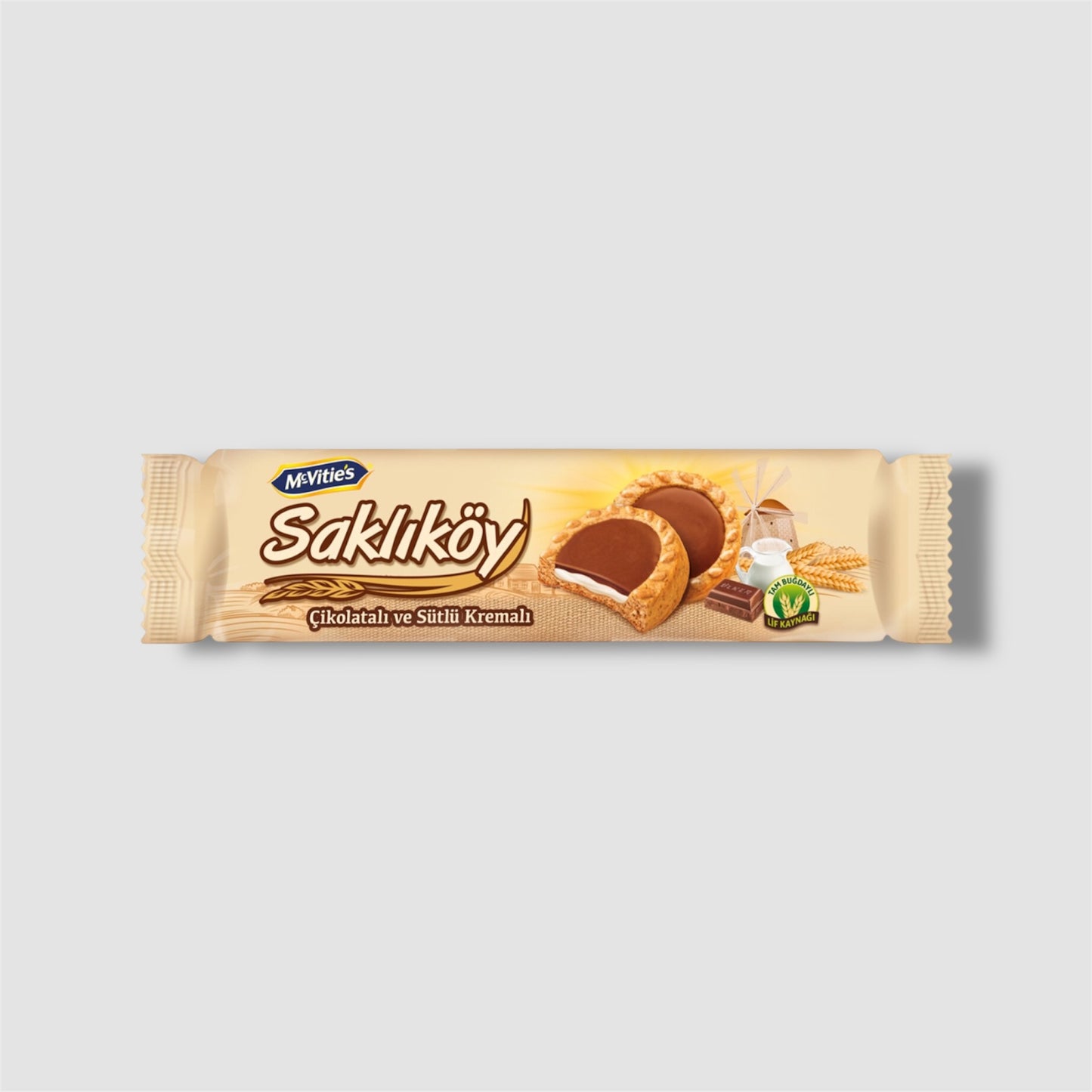 McVities Sakliköy Kekse mit Schokolade & Milchcreme 100g - Goomart