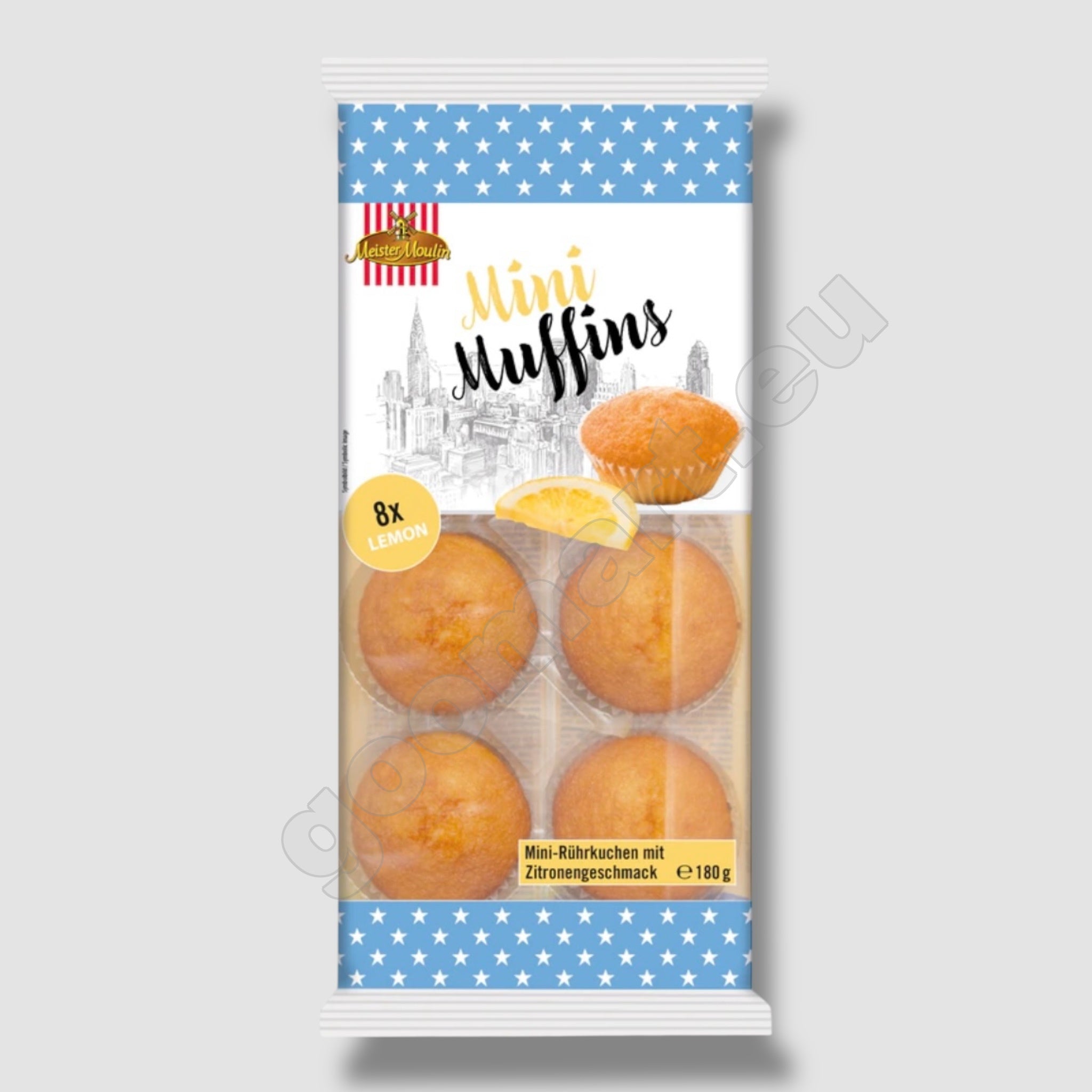 Meister Moulin Mini Muffins Zitrone 8er - Goomart