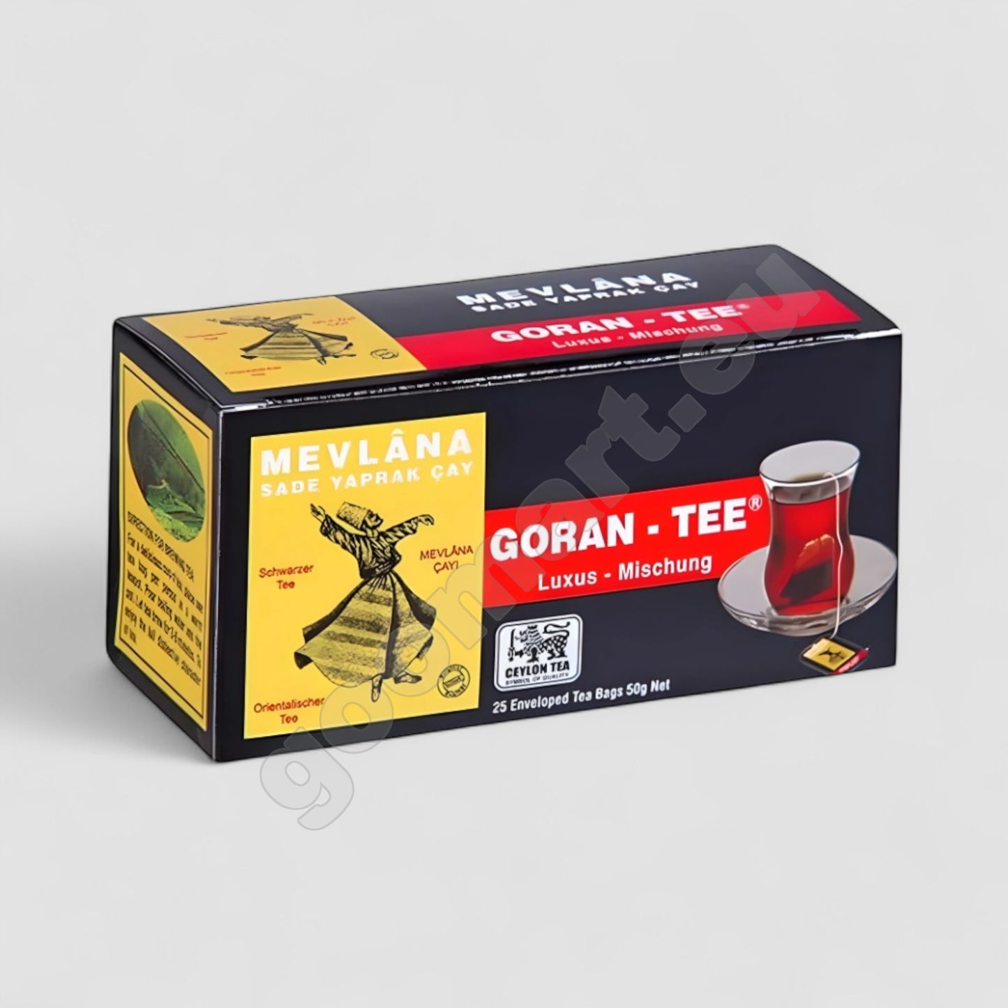 Mevlana Schwarzteebeutel 50g - Goomart