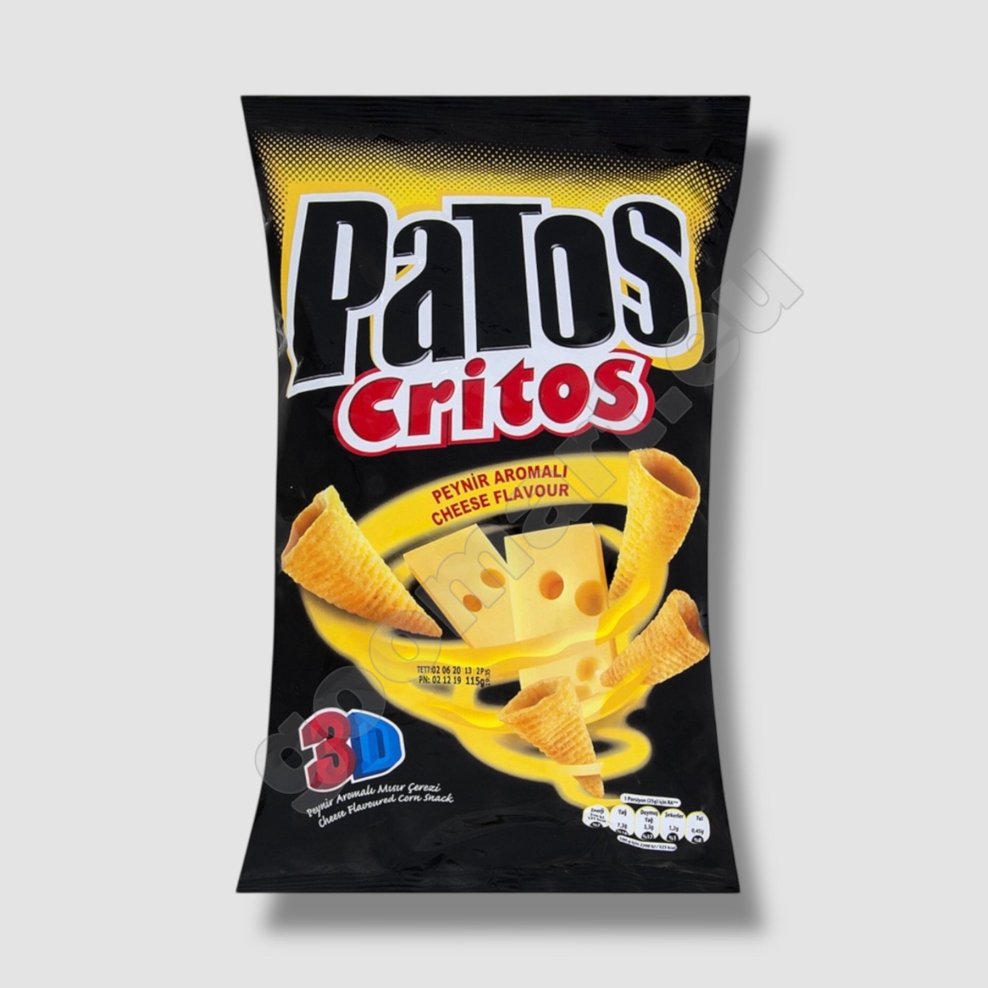 Patos Critos Käsechips 115g - Goomart