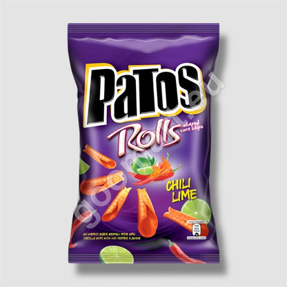 Patos Rolls Chili & Lime Maischips 109g - Goomart