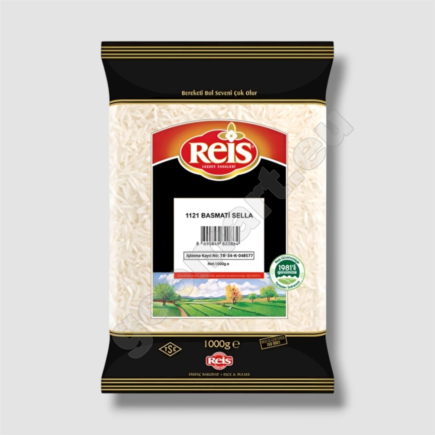 Reis Basmati Sella Reis 1kg - Goomart