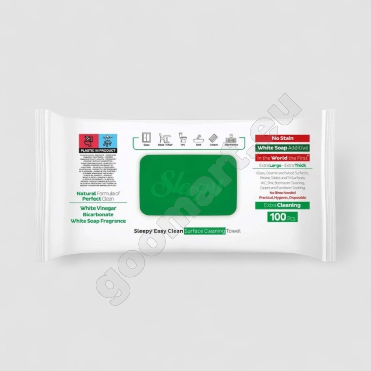 Sleepy Easy Clean Allzwecktücher mit Weißer Seifenduft - Goomart