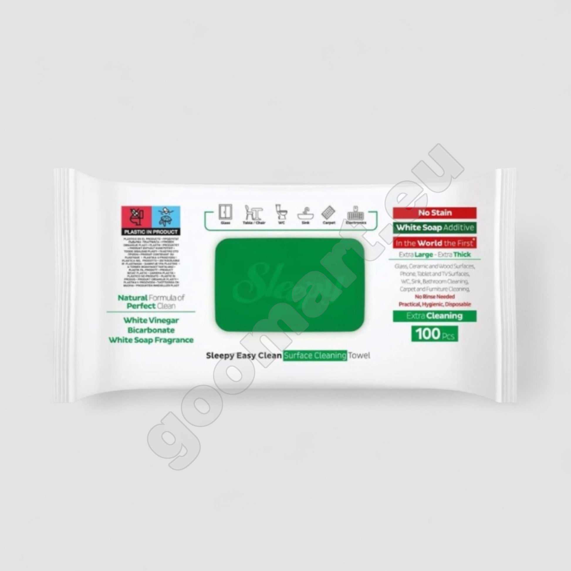 Sleepy Easy Clean Allzwecktücher mit Weißer Seifenduft - Goomart