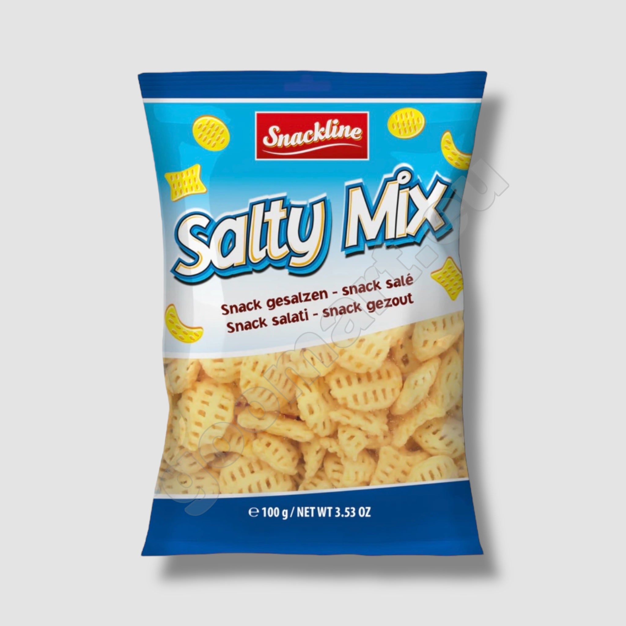 Snackline Salty mix Kartoffelchips 125g - Goomart