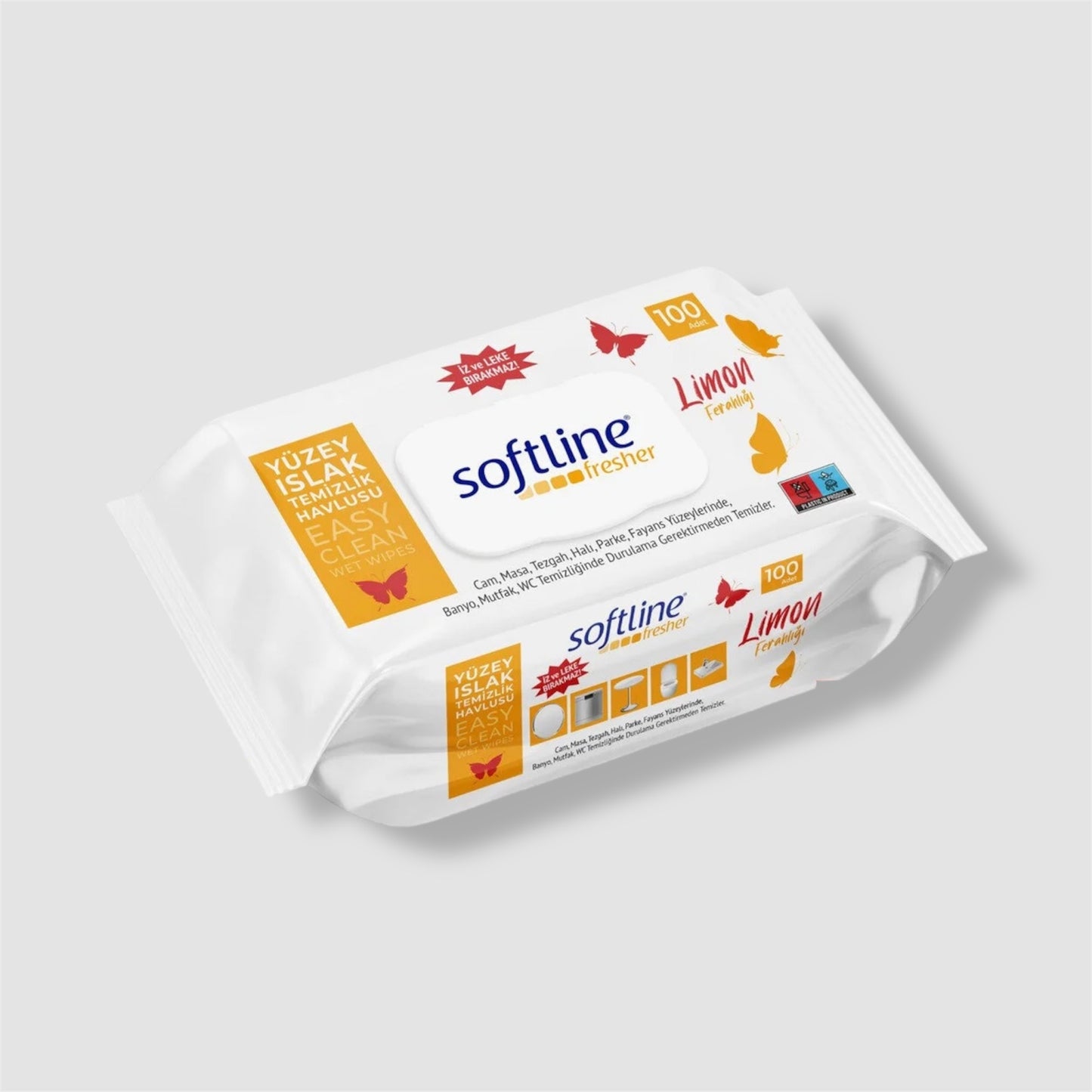 Softline Easy Clean Allzwecktücher - Zitronenfrische 100 Stück - Goomart