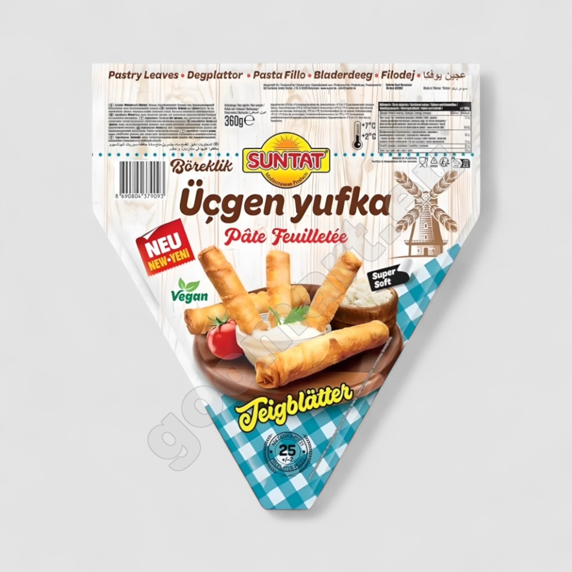 Suntat Dreieckiger Teig 360g - Goomart