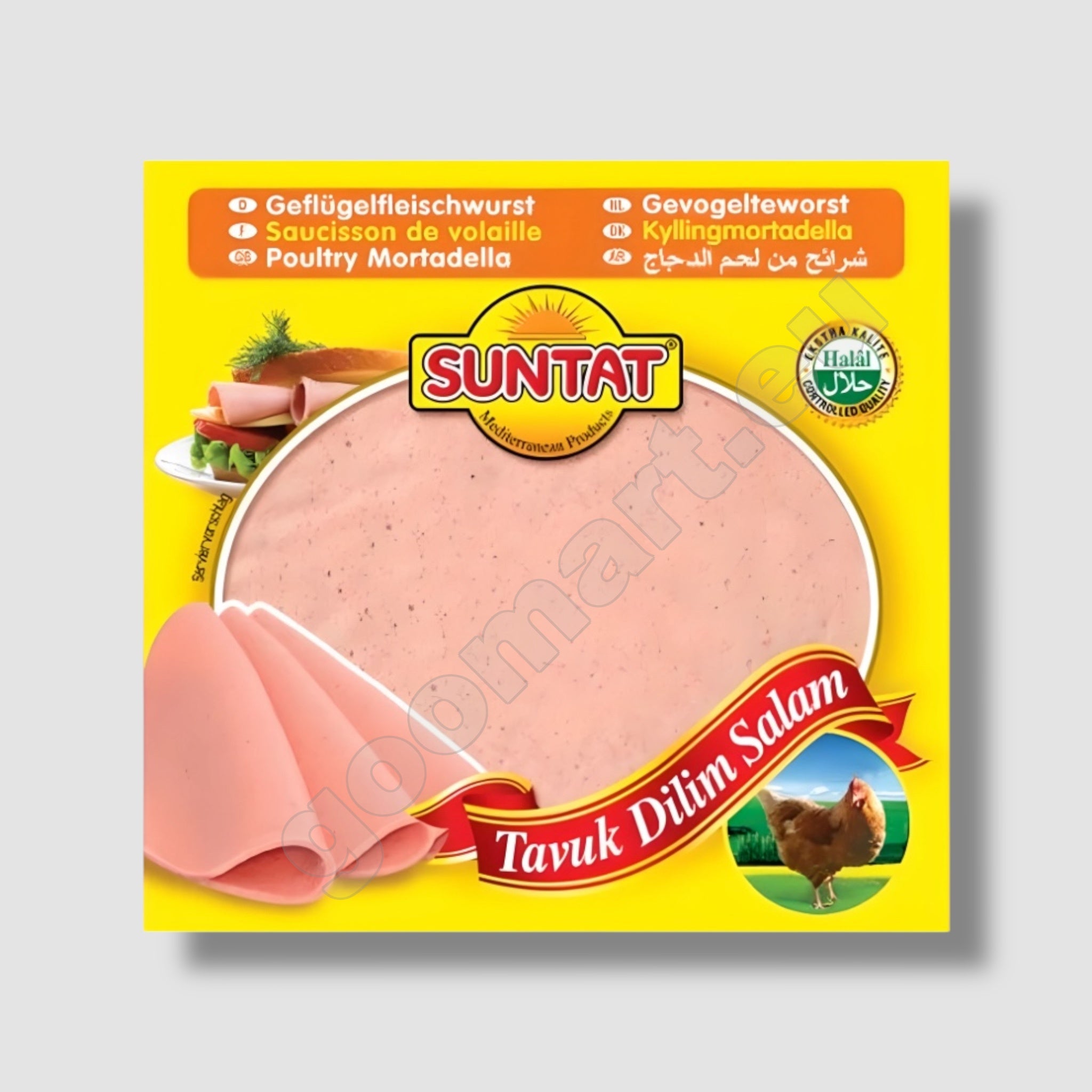Suntat Geflügelfleischwurst in Scheiben 200g - Goomart