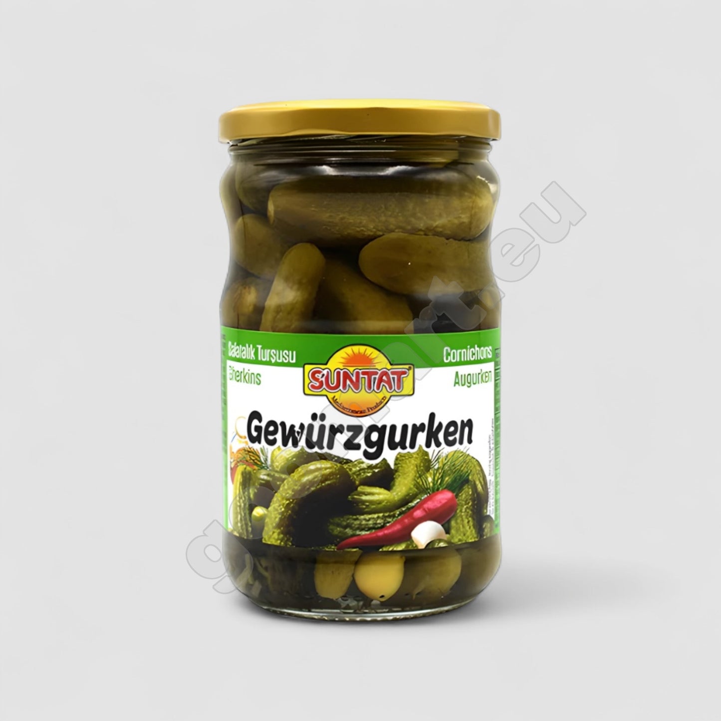 Suntat Gewürzgurken Eingelegt 640g - Goomart