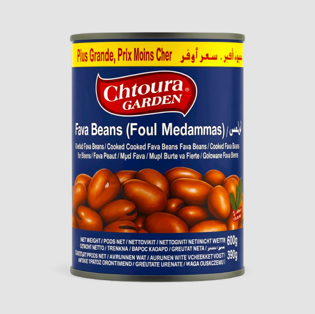 Chtoura Garden Favabohnen Foul Medammas 600g - Goomart