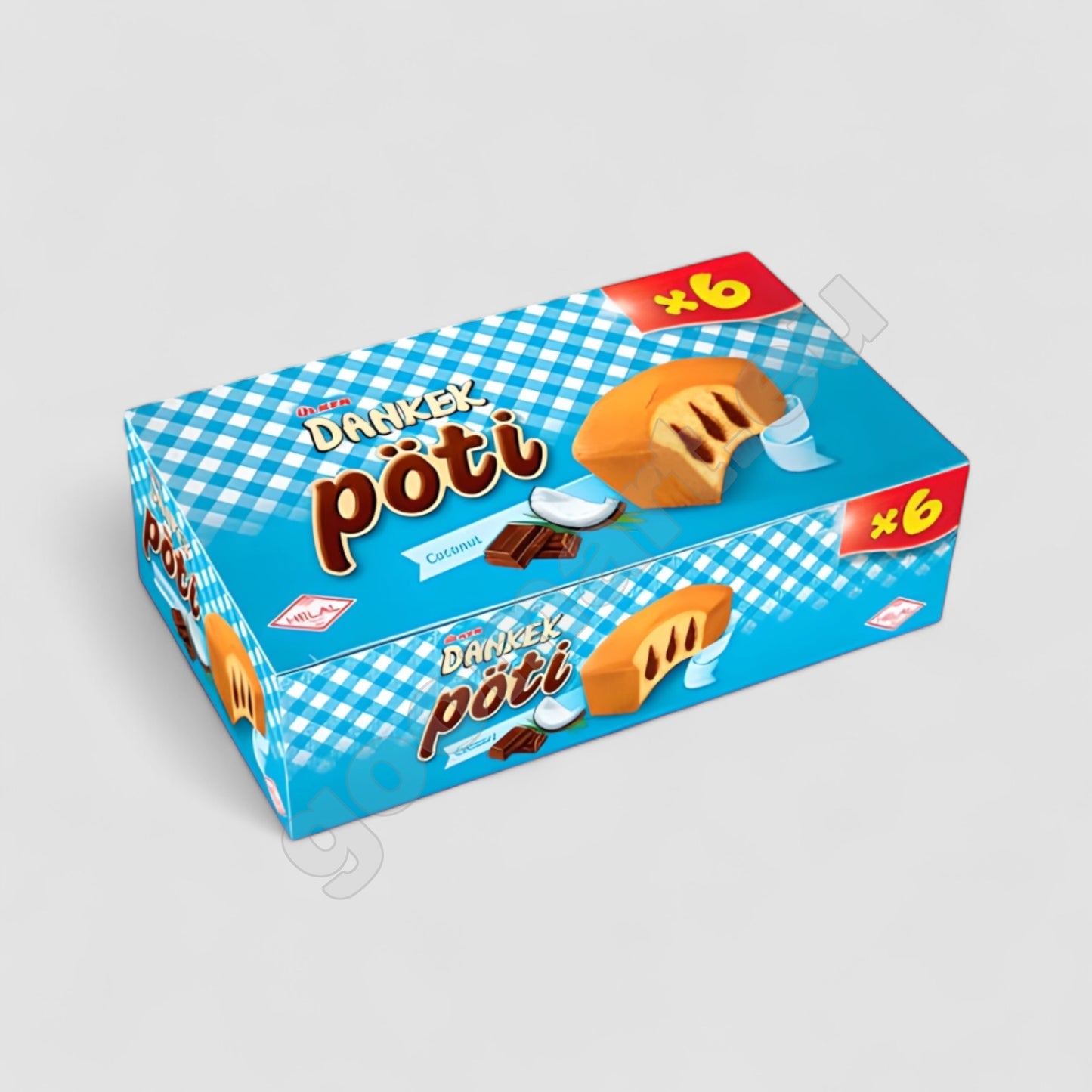 Ülker Dankek Pöti Schoko-Kokoskuchen 6Er 210g - Goomart