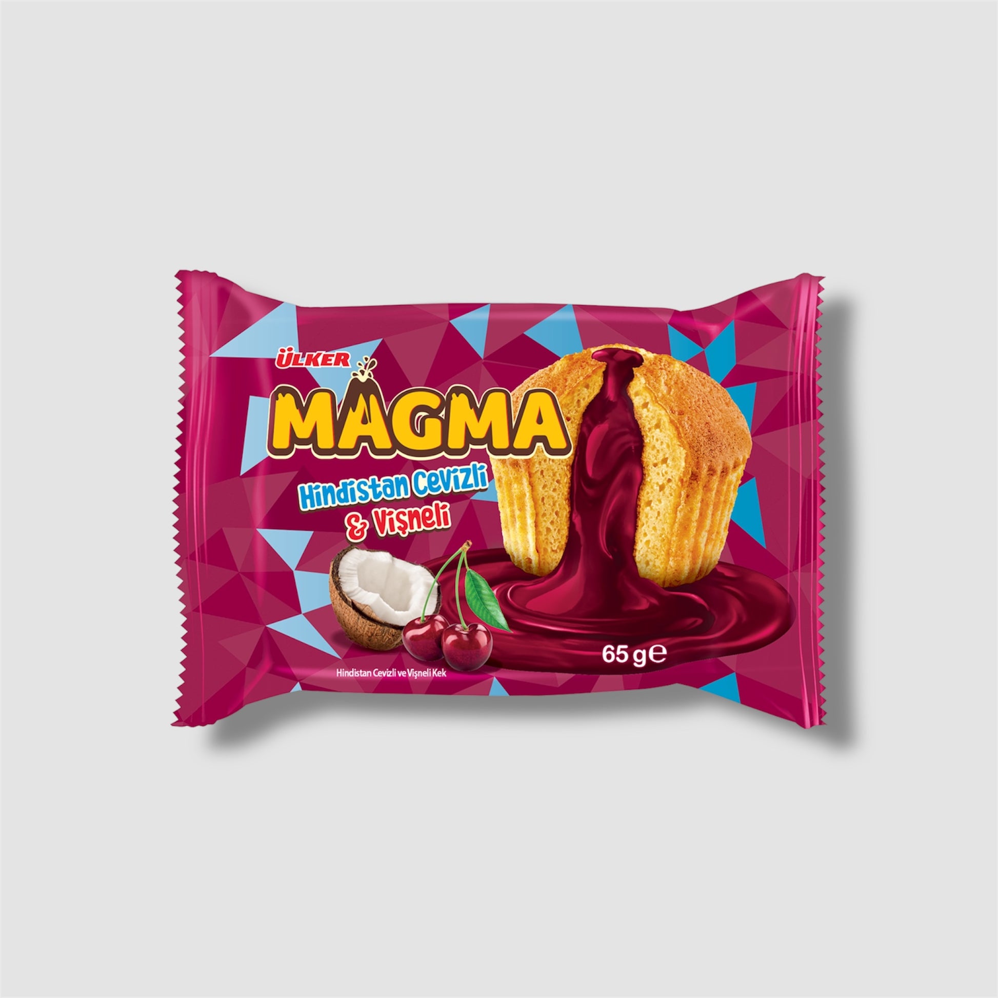Ülker Magma Kokos Sauerkirsch Kuchen 65g - Goomart