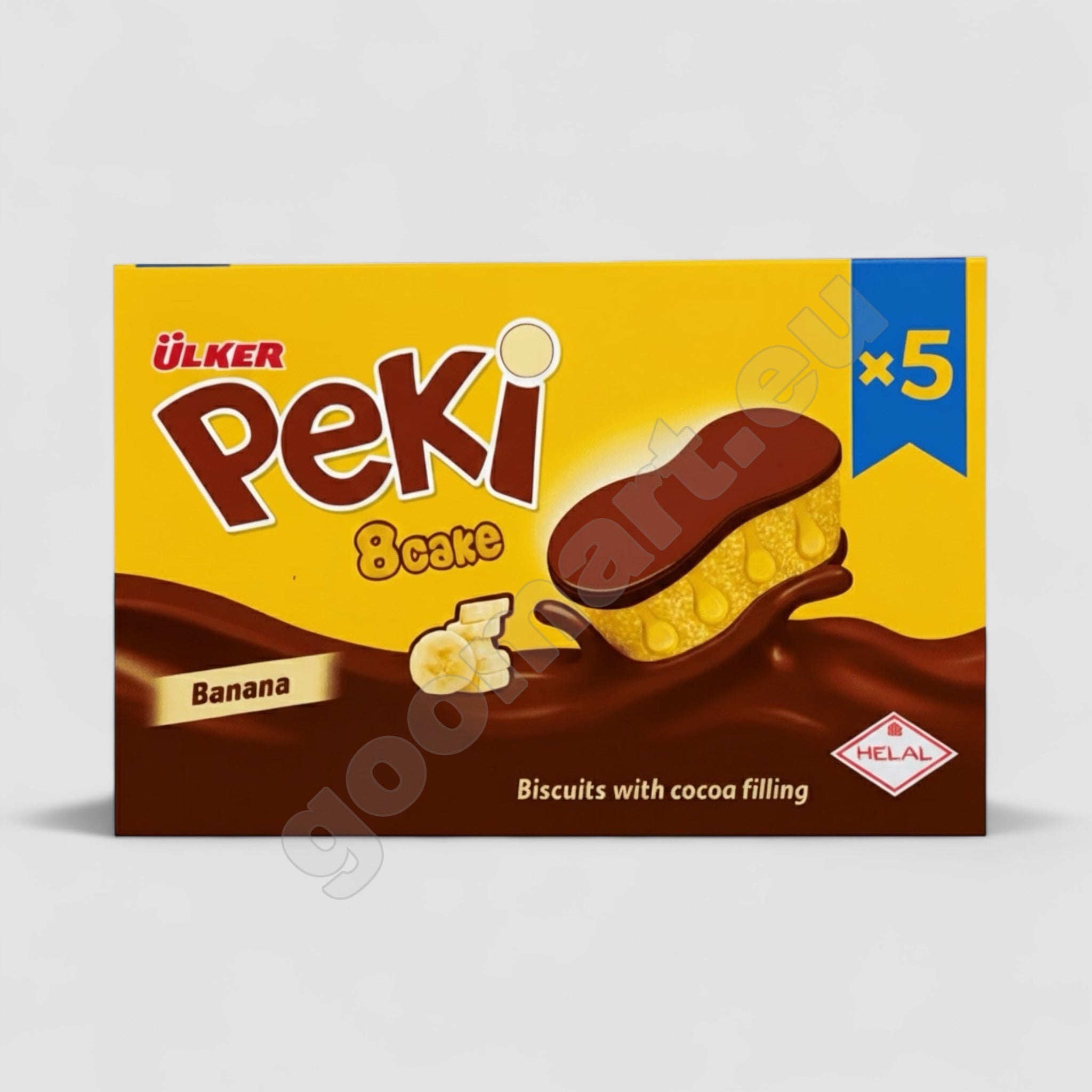 Ülker Peki 8Kek Bananenkuchen 5er 210g - Goomart