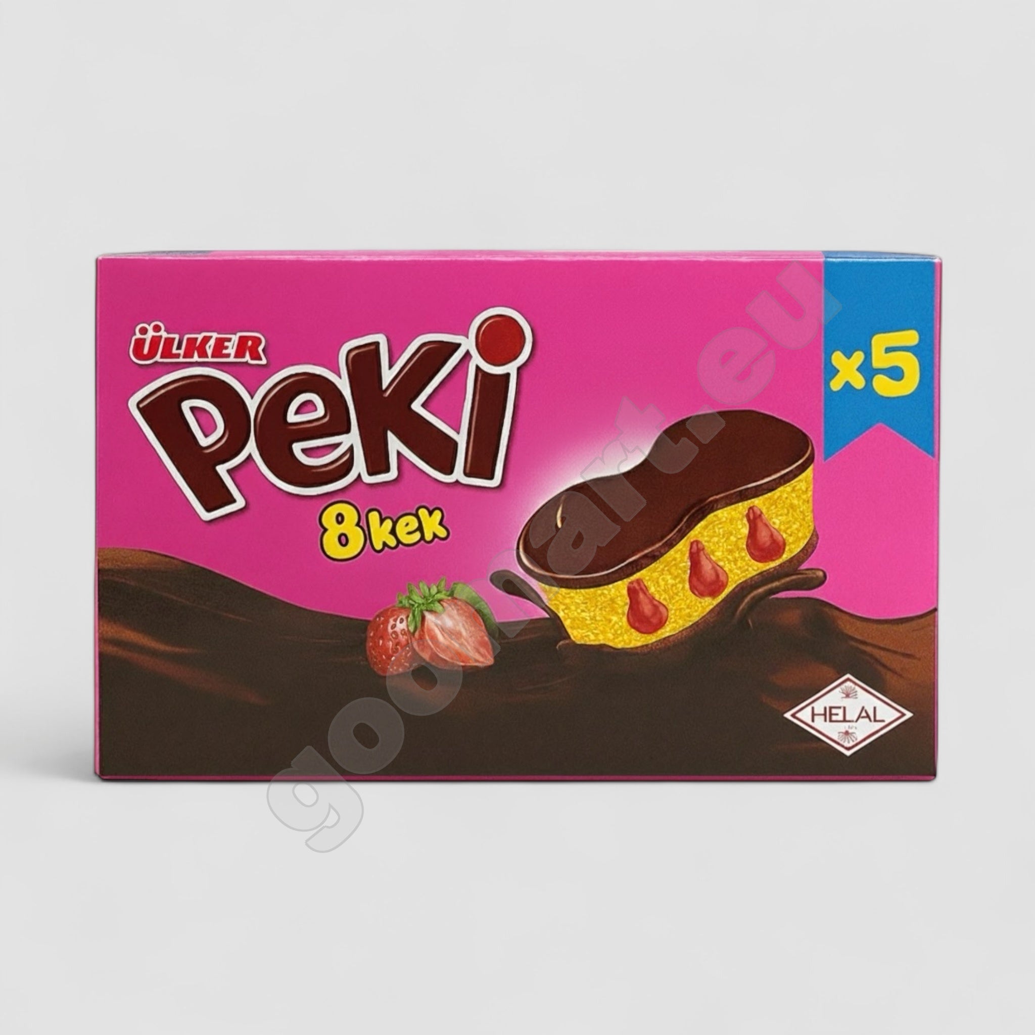 Ülker Peki 8Kek Erdbeerkuchen 5Er 210g - Goomart