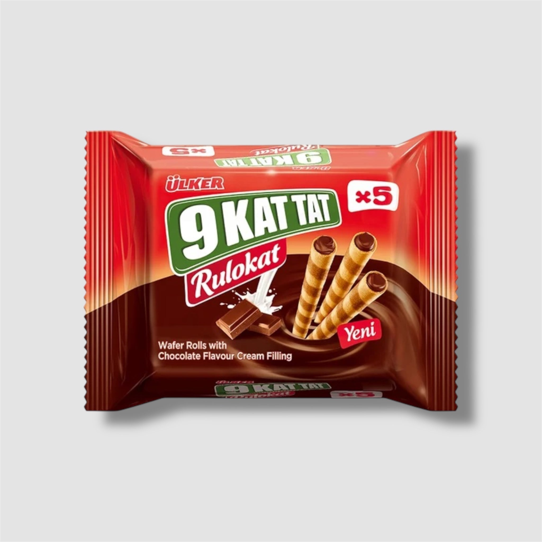 Ülker Rulokat Waffelröllchen Mit Schokolade 5er Pack - Goomart