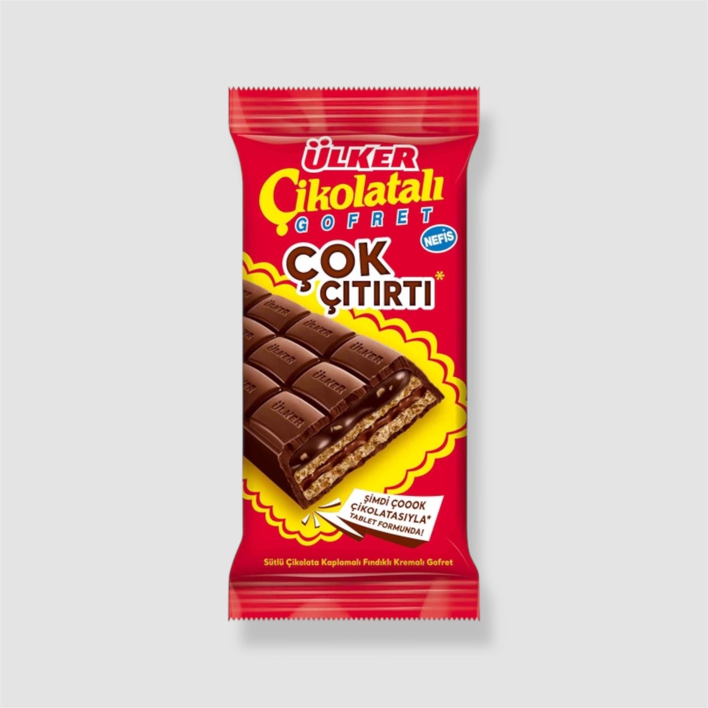 Ülker Schokoladenwaffel Tafel 100g - Goomart