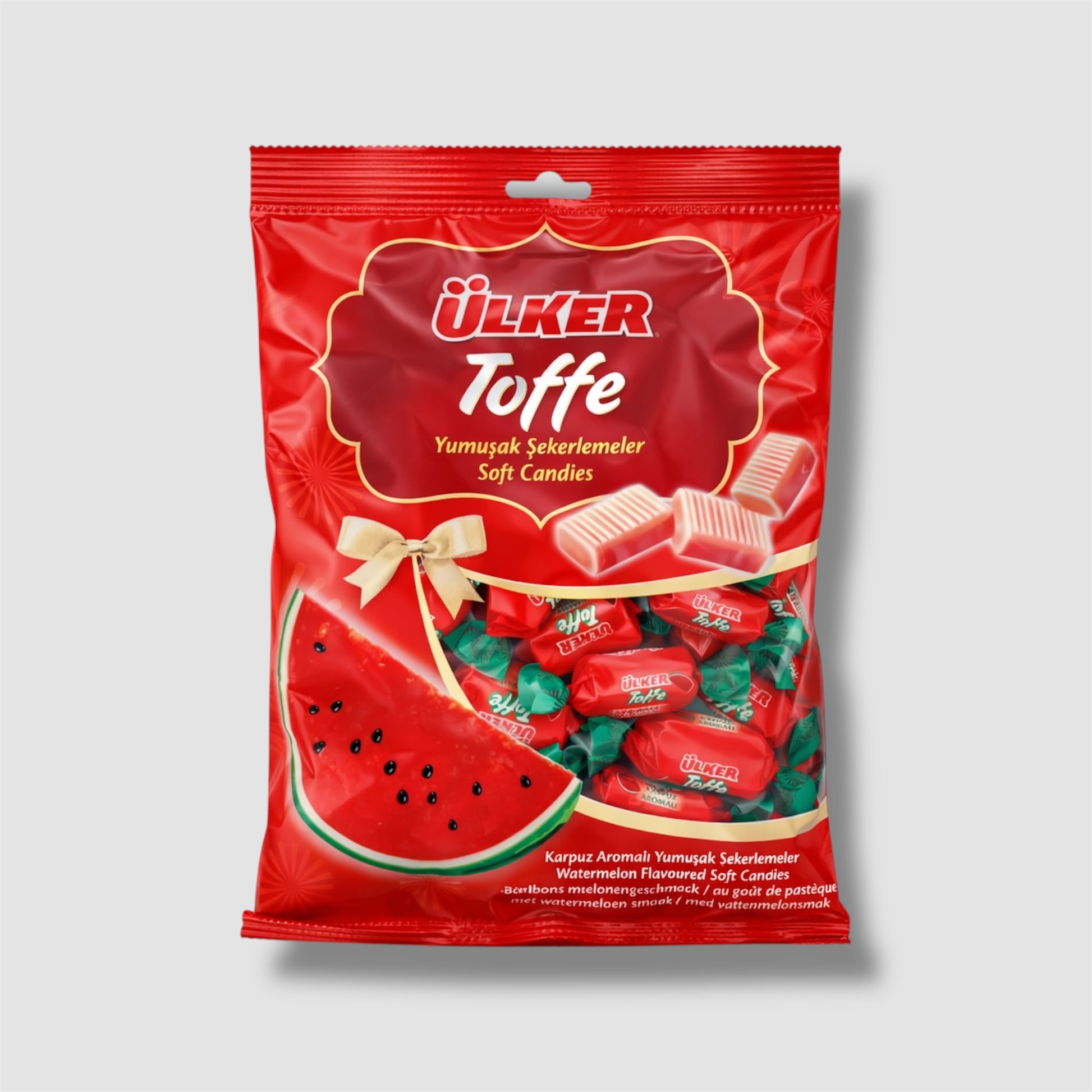 Ülker Toffee Wassermelone Weichbonbons 225g - Goomart